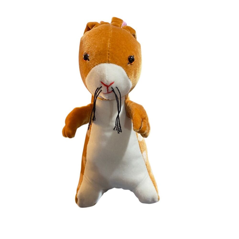 Yottoy velveteen, rabbit, brown, plush, stuffed animal 13 inch